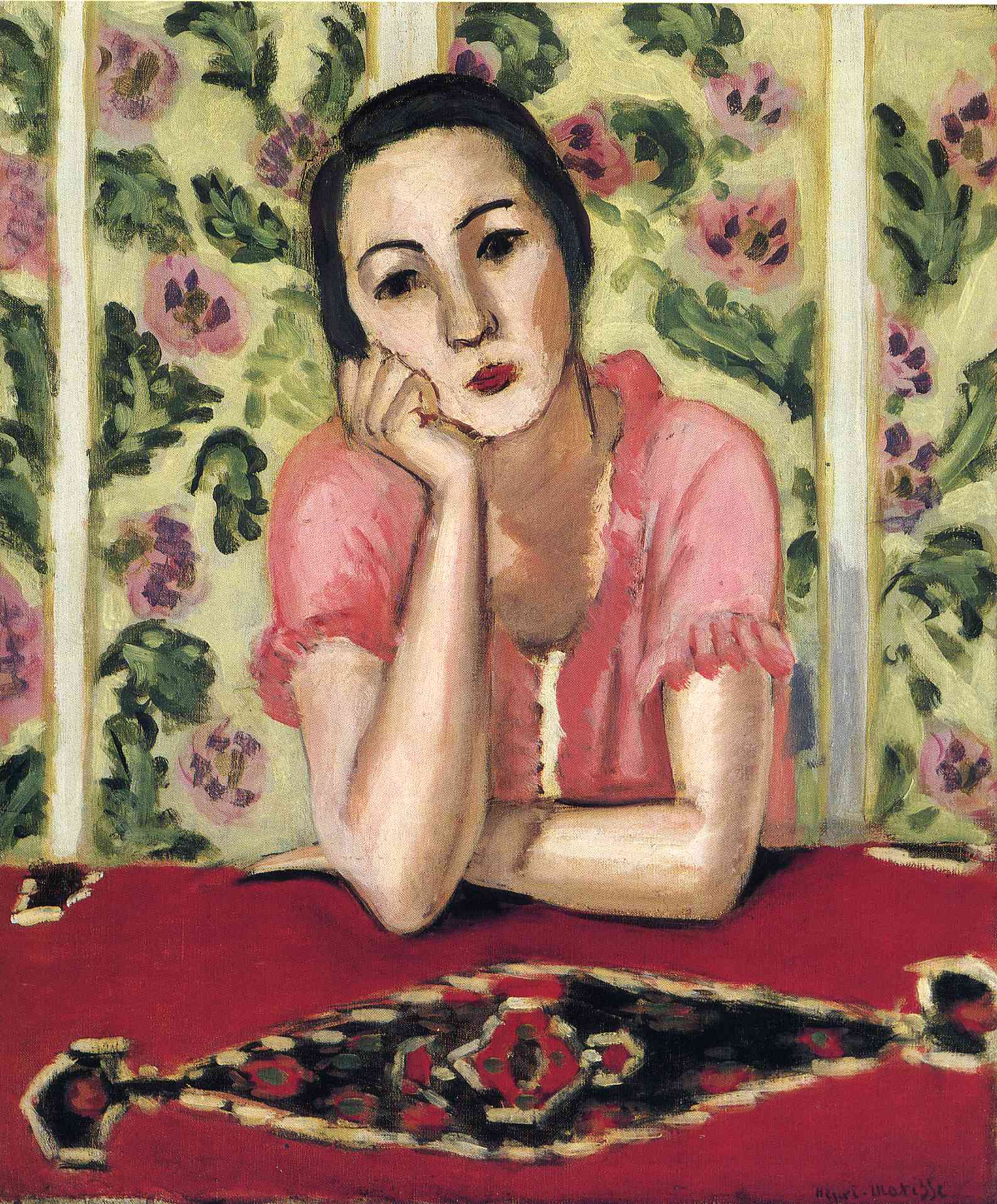 Henri Matisse - Portrait of woman 1919